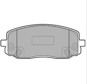 DELPHI LP1933 Fren Balatası Ön Hyundaı İ10. İ20 / Kıa Picanto 04> 	 581010XA00