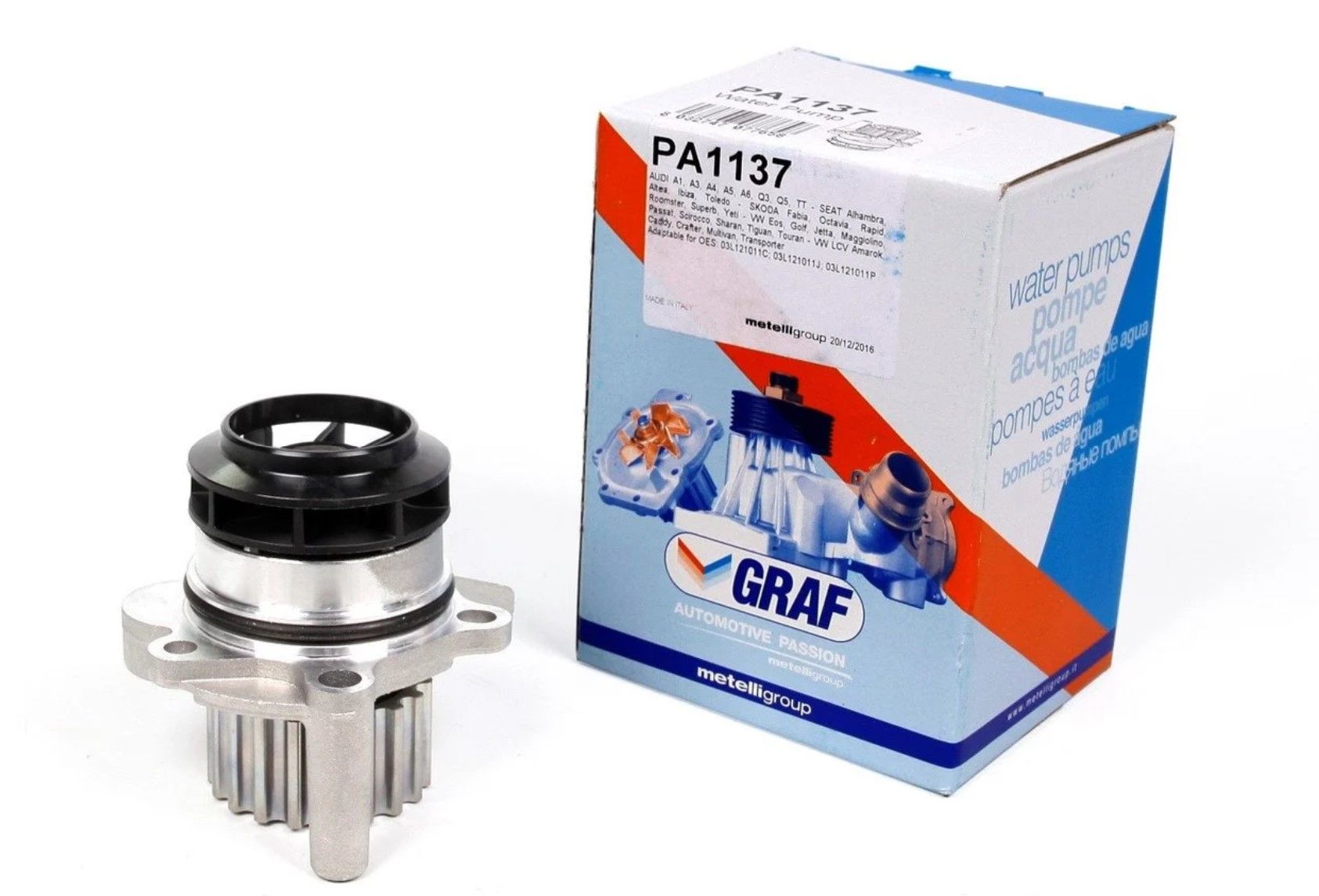 GRAF PA1137 VW  Devirdaim Su Pompası