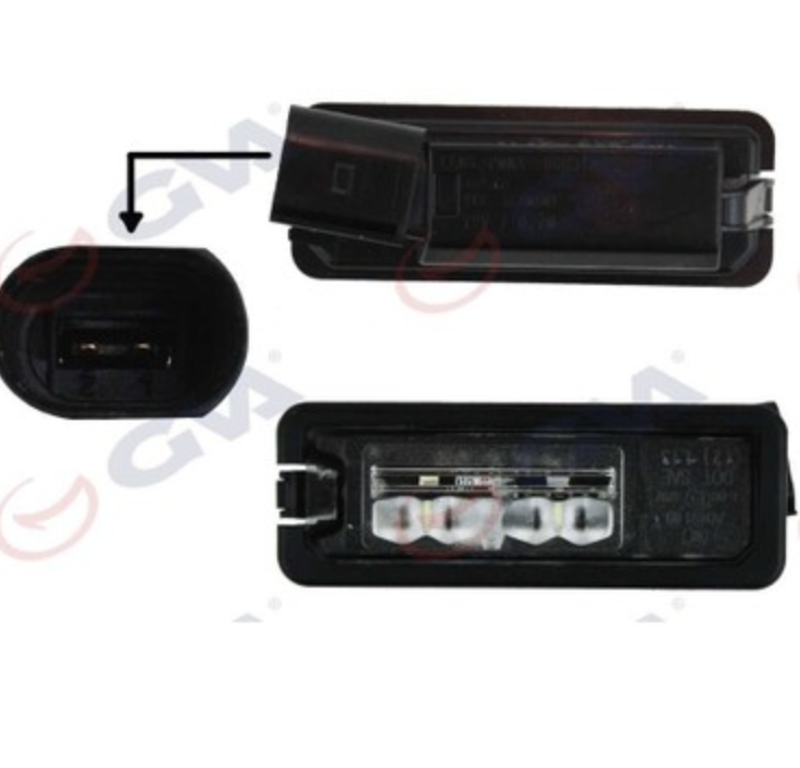Plaka Lambası Ledli VW Seat Skoda Audi GVA 9190567