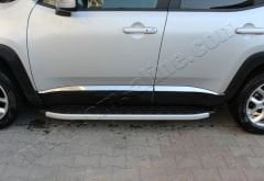 Jeep Renegade Yan Kapı Çıtası 4 Parça Paslanmaz Çelik 55178231 - OMSA 1708131