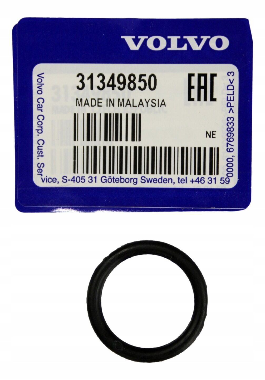 VOLVO 31349850 Cam Suyu Haznesi Dolum Borusu O-Ringi