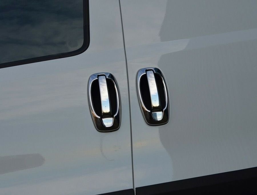 Fiat Doblo 2 Kapı Kolu 4 Kapı 8 Parça Paslanmaz Çelik (Set) OMSA 01-2524043