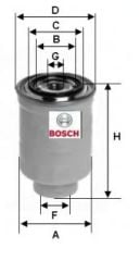 BOSCH 1457434438 Ranger Yakıt Filtresi 	 23390-64480