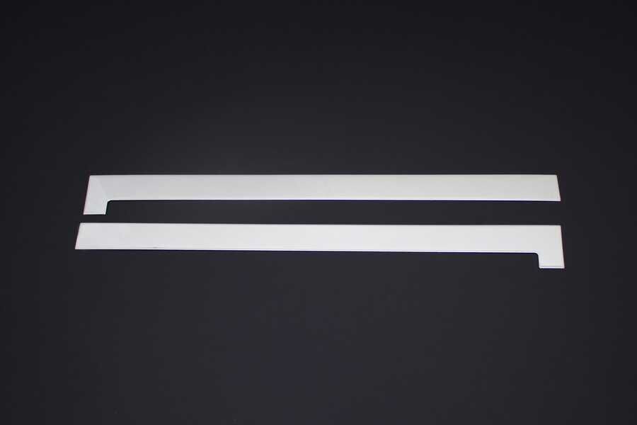 Fiat Doblo 2 Krom Sürgülü Kapı Çıtası 2 Parça Paslanmaz Çelik OMSA 01-2524132