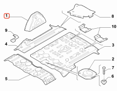 Doblo Arka Sağ Davlumbaz Sacı 52077875