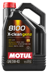 MOTUL 109762 8100 X-clean gen2 5W40 5L Motor Yağı