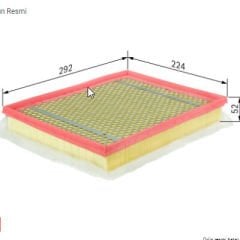 BOSCH F026400012 ASTRA H Hava Filtresi 5834279