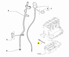ALFA Giulietta Yağ Seviye Sensörü OPAR 55244365