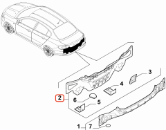 Fiat Egea Arka Travers Takviye OPAR 51984274 / 52159552