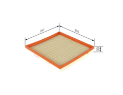 OPEL/CHEVROLET/Astra J Hava Filtresi Bosch F026400385