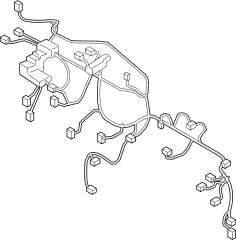 VOLVO 31654285 Park Sensör Kablo Demeti (Arka)