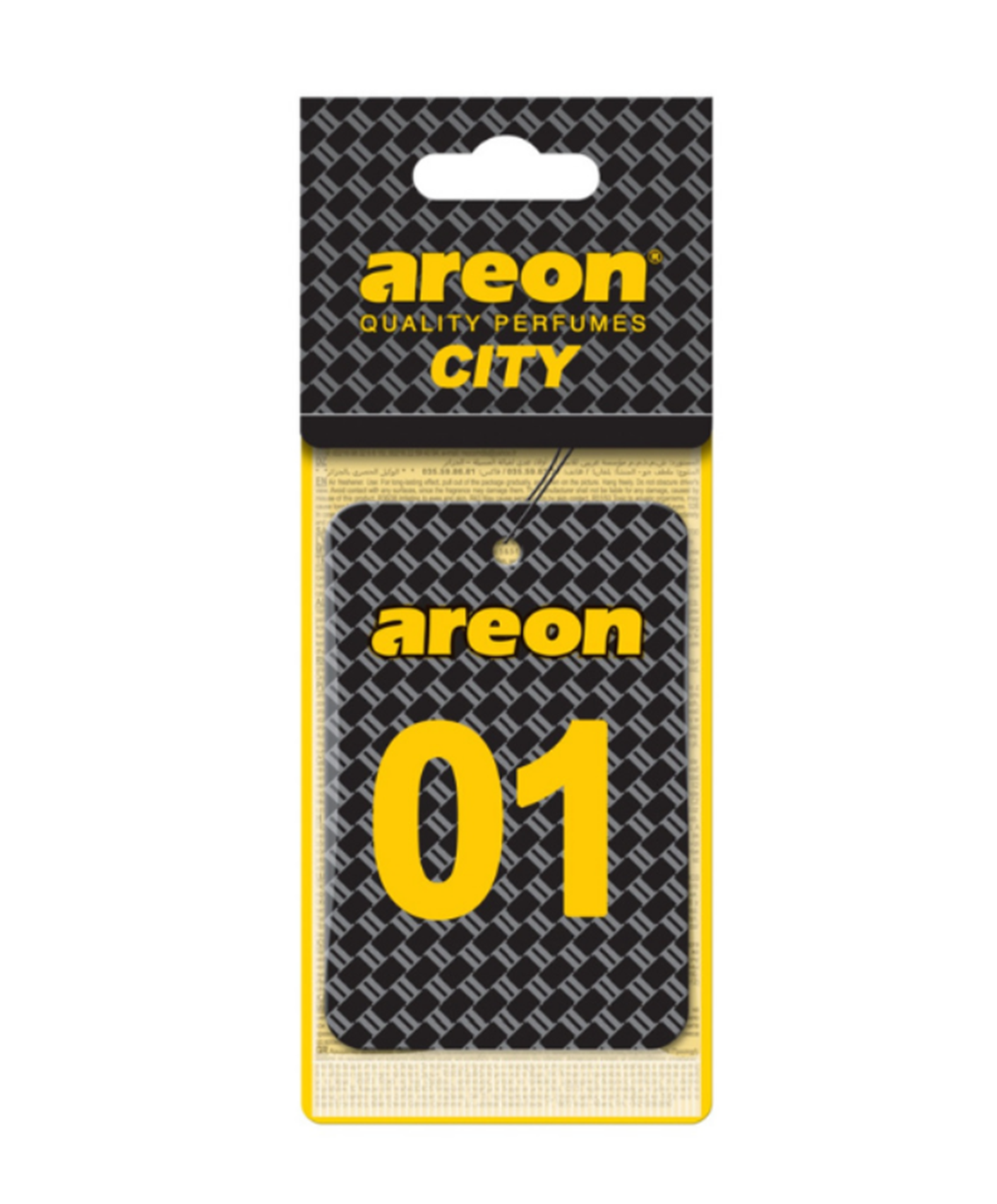 Areon City 01 Vanilla Black Oto Araç Kokusu
