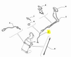 FIAT ALFA ROMEO 500 Egea Mito Linea Metal  Borusu 51868879