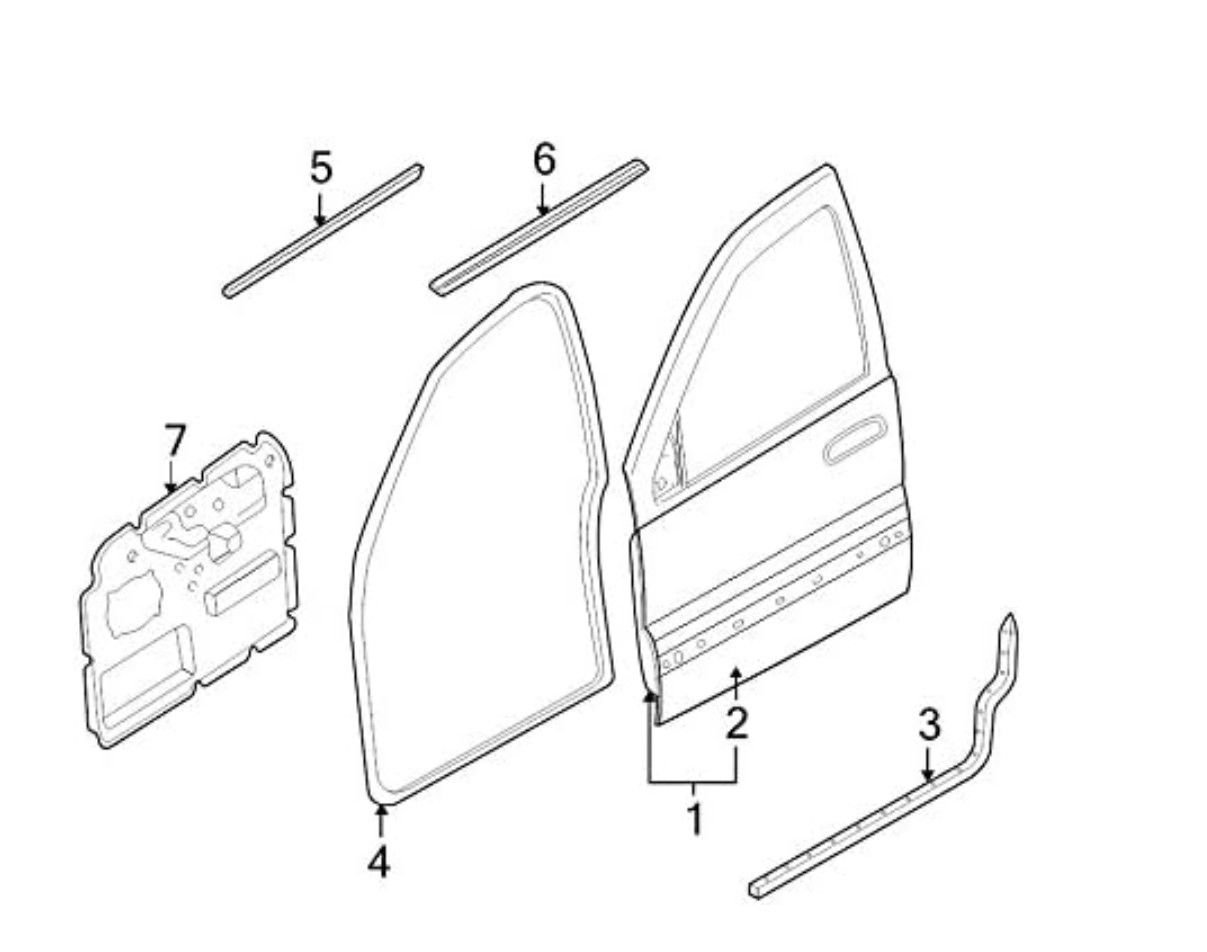 GRAND CHEROKEE WJ Ön Kapı Fitili - 55135918AJ