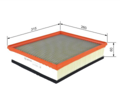 BOSCH 26400609 Amarok Hava Filtresi