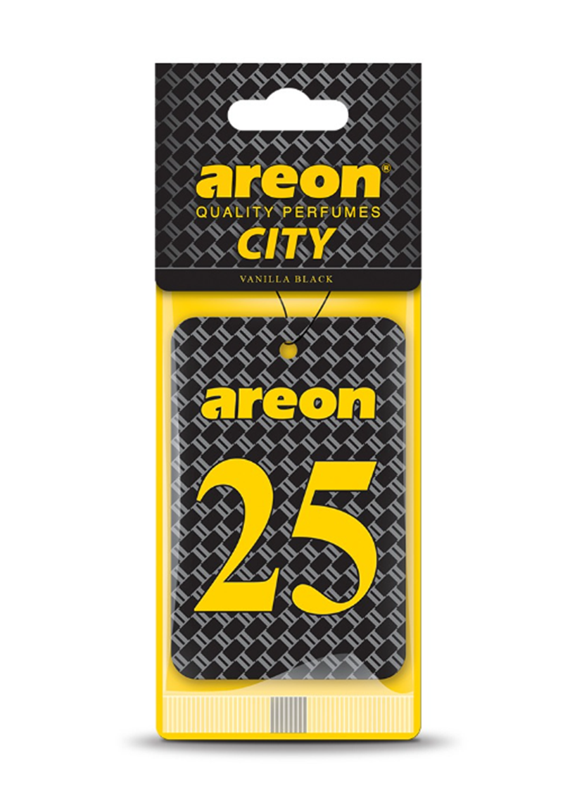 Areon City 25 Vanilla Black Oto Araç Kokusu