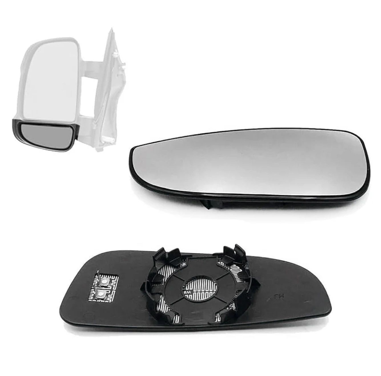 Fiat Ducato Ayna Camı Sol Alt Elektrikli 71748250