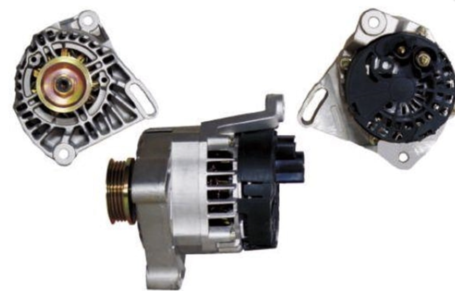 Fiat 500 Linea Punto Alfa Mito Alternatör / Sarj Dinamosu ( 90Ah 4 Kanal ) 51859043 52003537