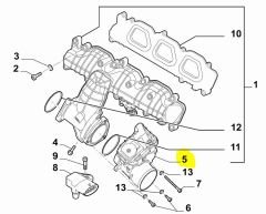 FIAT Linea Punto Vites Kumanda Teli 55231423