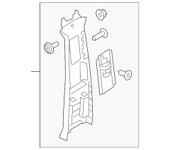 VOLVO 32219758 Kapı Direği Kaplama Seti 39835239