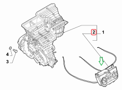 FIAT Fiorino Kalorifer Kumanda Paneli 735525783