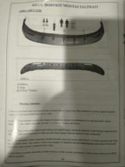 Egea Sedan Body Kit OPAR 55178023