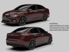 Egea Sedan Astarlı Body Kit 2015-2021 ( 5 parça ) 55178023