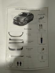Egea Sedan Astarlı Body Kit 2015-2021 ( 5 parça ) 55178023