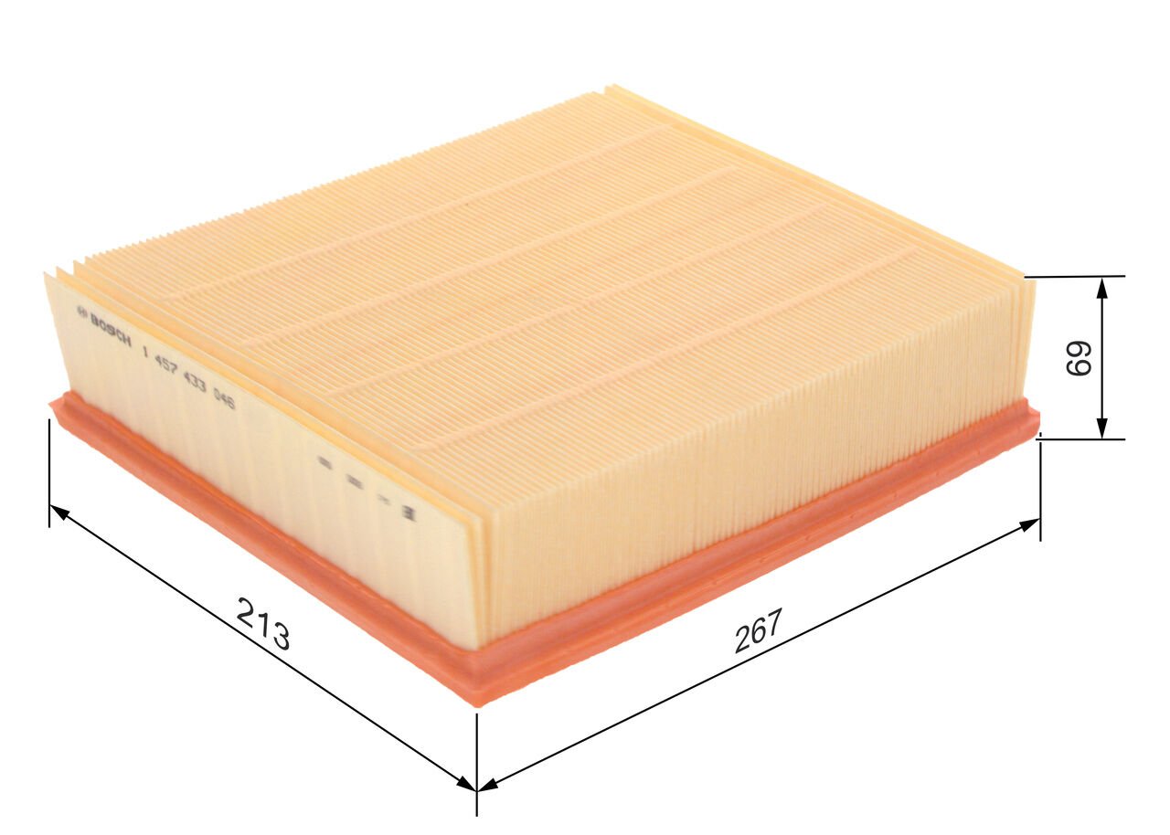 BOSCH 1457433046 Hava Filtresi 06C133843