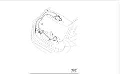 Volvo V60 Arka Kamera Kablo Demeti  31394522