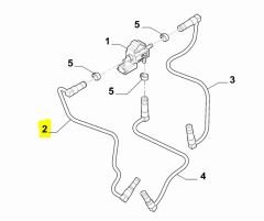 FIAT 500 Egea Turbo şarj Regülatör Borusu 55258691
