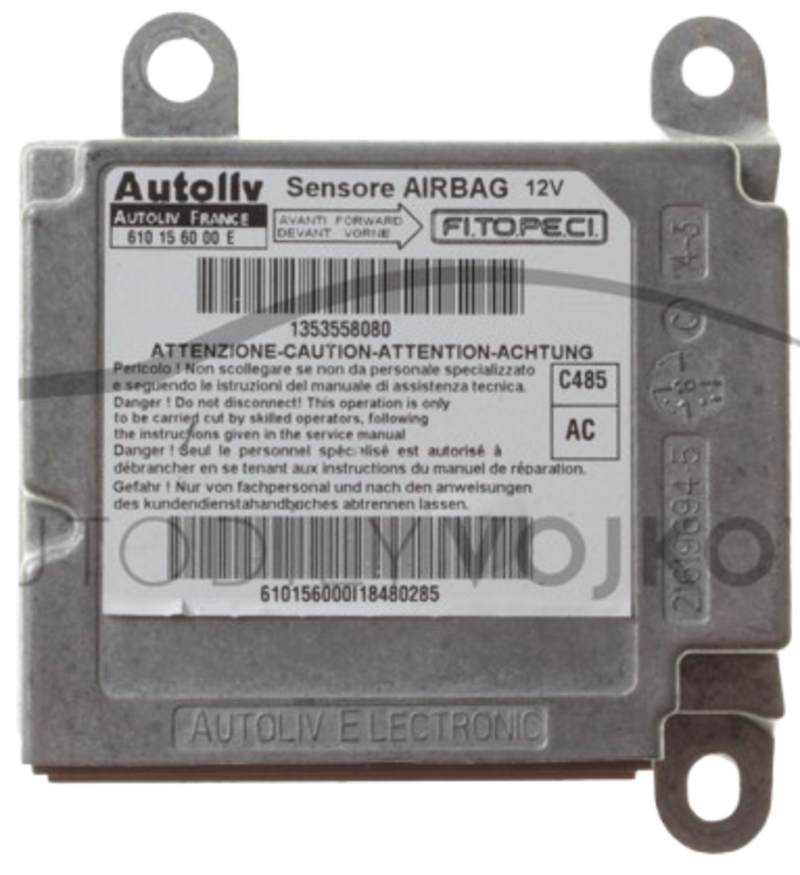 Fiat Fiorino Hava Yastığı Ünitesi AirBag Beyni Modülü 1383822080