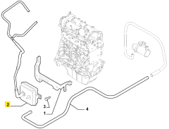 FIAT Punto Evo Vakum Deposu 51828391
