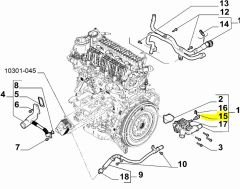 Fiat Jeep Alfa Romeo 1.6 Multijet Hararet Müşürü 55261955
