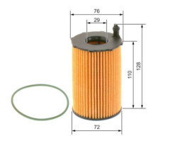BOSCH F026407122 VW 3.0 TDI Yağ Filtresi 059115561D