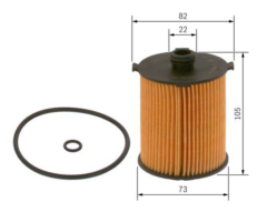 BOSCH F026407152 VOLVO Yağ Filtresi 31372212