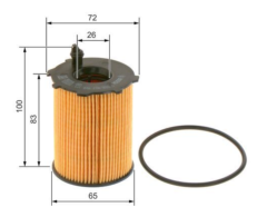 BOSCH 026407159 FIAT 0,9/1,2 / 55224598