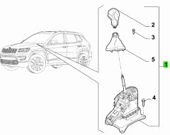 JEEP Compass Vites Kumanda Kutusu 60954092
