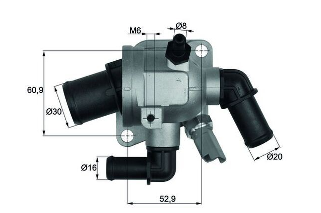 Mahle TI17388 1.3 MJT CDTİ Termostat Komple 55194271