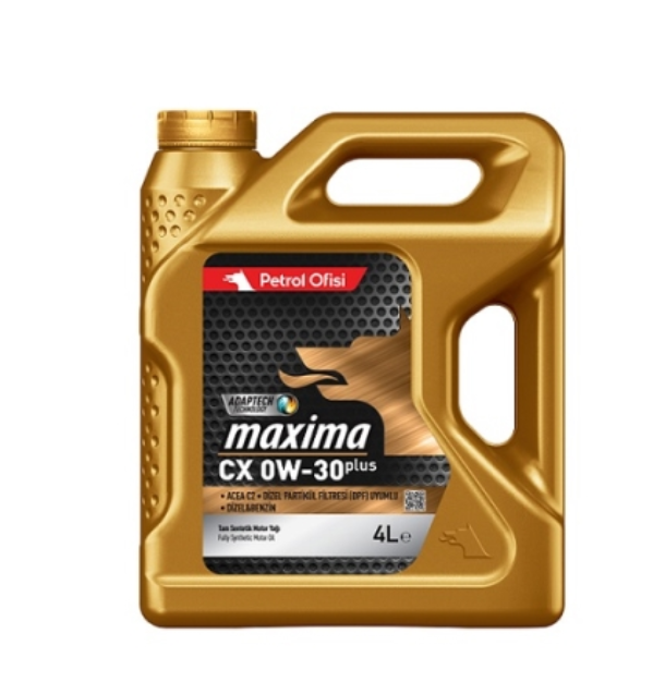 PETROL OFİSİ CX PLUS Motor Yağı 0W30 4 Lt. 400001484