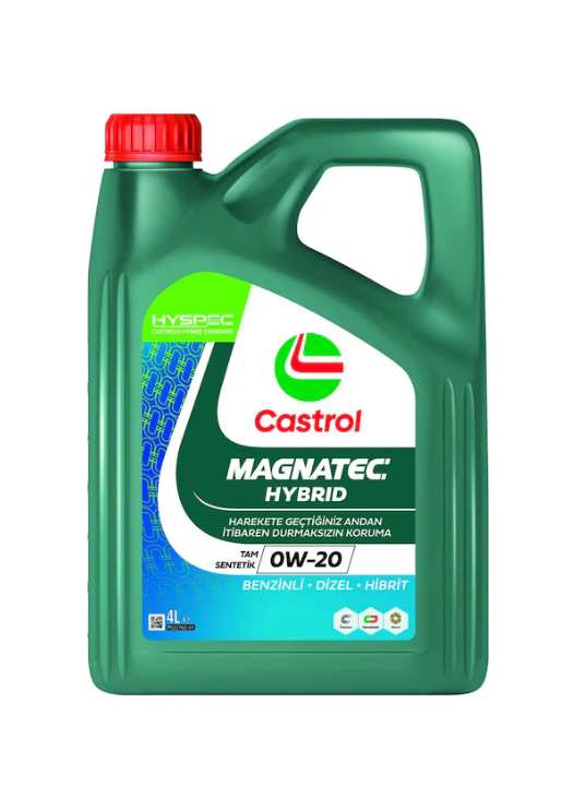 Castrol Magnatec Hybrıd 0W20 Motor Yağı 4 Litre | CASTROL 15FFD7