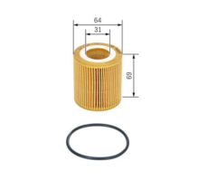 BOSCH 026407177 Yağ Filtresi 	 BB3Q 6744 BA