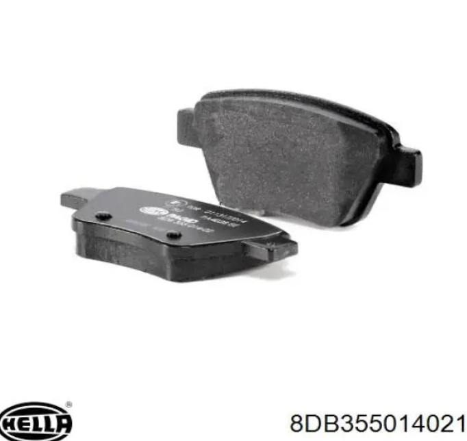 Golf Jetta Leon Octavia SuperB A1 A3 Arka Fren Balatası HELLA 8DB 355 014-021