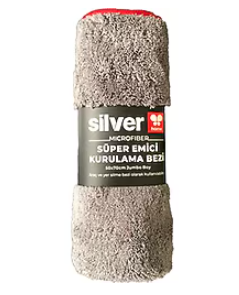 SİLVER 50X70 Premium Cam Bezi 300 Gsm Gri