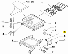 FIAT Koltuk Ayar Dişlisi 55702332