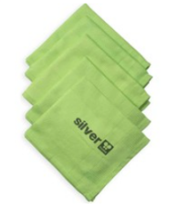 SİLVER 40X40 PREMİUM CAM BEZİ 300GSM