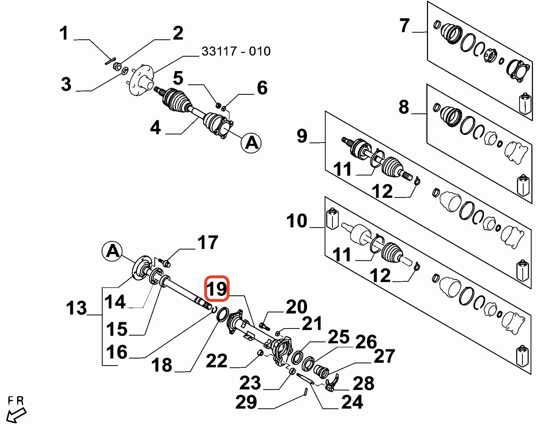 Fiat Fullback Aks Suport 6000609370