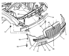 CHRYSLER Panel Bakaliti  K04806115AC