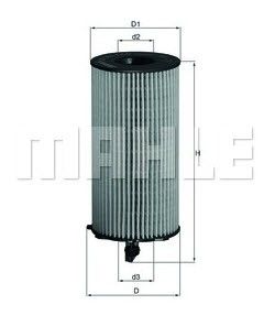 Jeep Cherokee /Wrangler Yağ Filtre   | MAHLE OX354D