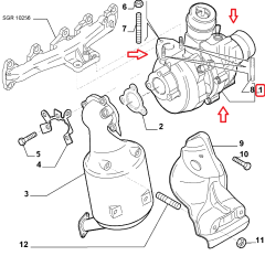 ALFA FIAT OPEL Turbo Şarj 135980014